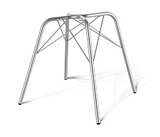 Кухонный стул Sheffilton SHT-ST37/S64 серое облако/хром лак 4683235302 1