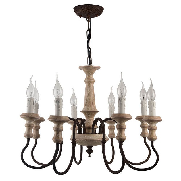 Подвесная люстра Arte Lamp A1700LM-8BR Фото № 3