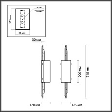 Бра Odeon Light Exclusive Margaret 5415/2W 4
