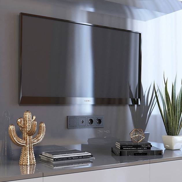 Лицевая панель Werkel Hammer черный W1259208 4690389162770 изображение 2 Лицевая панель Werkel Hammer черный W1259208 4690389162770 Фото № 2