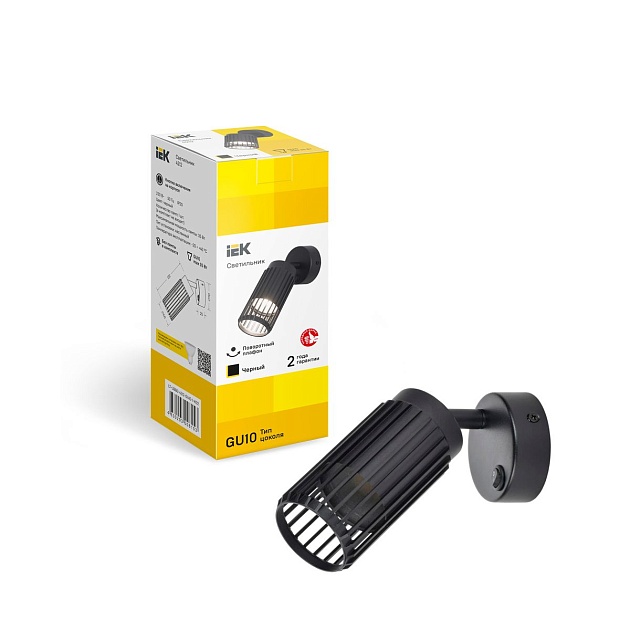 Спот IEK LT-UBB0-4212-GU10-1-K02 изображение 3 Спот IEK LT-UBB0-4212-GU10-1-K02 Фото № 3