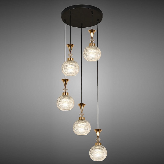 Подвесная люстра Reluce 02001-0.9-05 WH Фото № 3