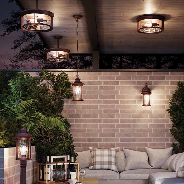 Уличный светильник Odeon Light Nature Mavret 4961/1F Фото № 4