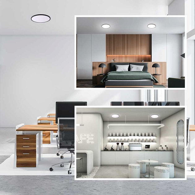 Потолочный светодиодный светильник Apeyron Spin 18-137 Фото № 14