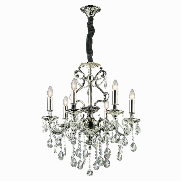 Подвесная люстра Ideal Lux Gioconda SP6 Argento 044927 Фото № 1