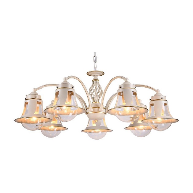 Подвесная люстра Arte Lamp A7022LM-7WG Фото № 2