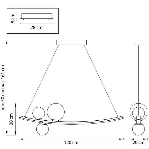 Подвесная светодиодная люстра Lightstar Croco 815436 Фото № 6