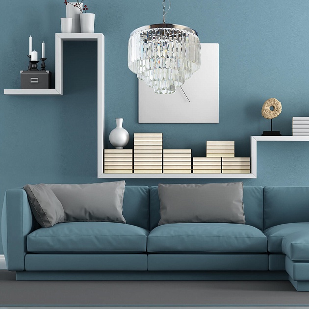 Подвесная люстра Divinare Nova 3001/02 LM-9 изображение 5 Подвесная люстра Divinare Nova 3001/02 LM-9 Фото № 5