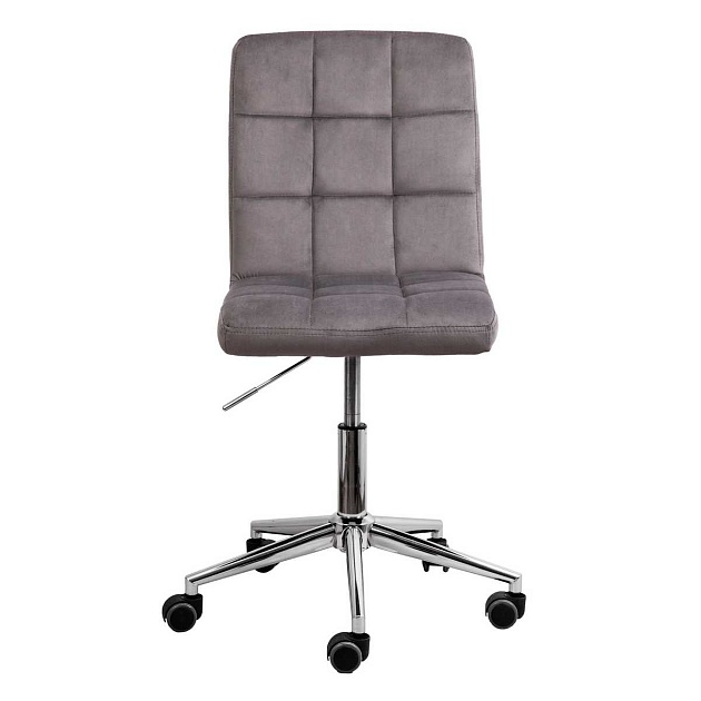 Поворотное кресло AksHome Fiji светло-серый, велюр 72573 Фото № 7