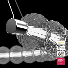 Подвесная светодиодная люстра Maytoni Amulet MOD555PL-L30CH4K 2