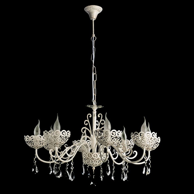 Подвесная люстра Arte Lamp Fleece A4554LM-8WG Фото № 3