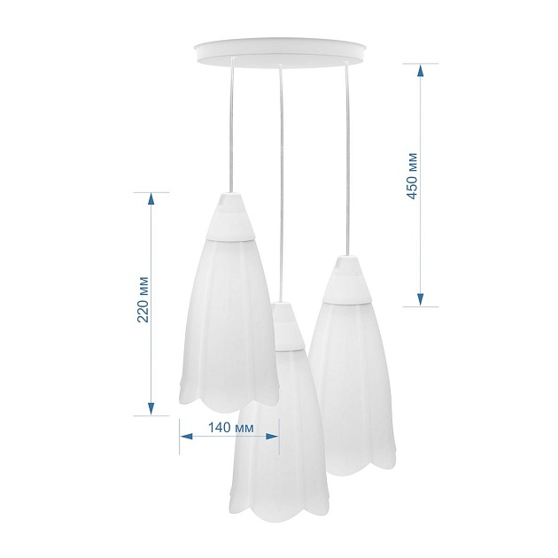 Подвесная люстра Apeyron Брауэр 16-23 Фото № 2