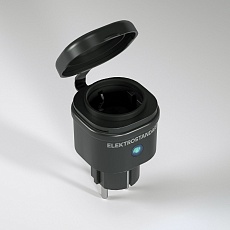 Умная розетка с мониторингом энергопотребления Elektrostandard 76102/00 черная a065376 2