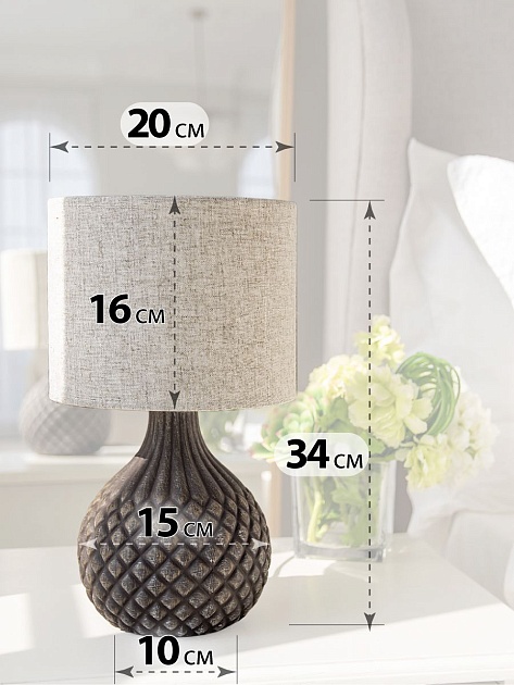 Настольная лампа Lucia Грильяж 363 4606400051336 Фото № 7