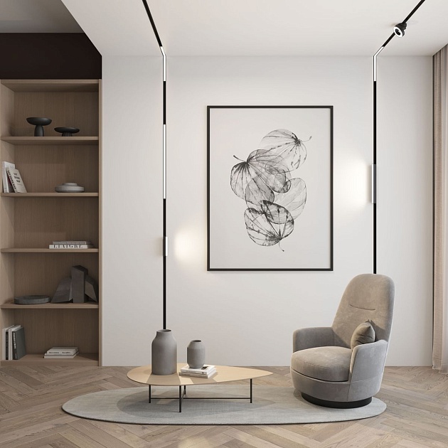 Трековый светодиодный светильник Denkirs Smart Linear DK8004-BK изображение 4 Трековый светодиодный светильник Denkirs Smart Linear DK8004-BK Фото № 4