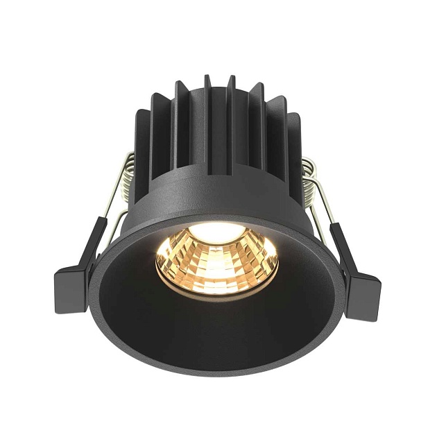 Встраиваемый светильник Maytoni Technical Downlight Round DL058-7W2.7K-B изображение 1 Встраиваемый светильник Maytoni Technical Downlight Round DL058-7W2.7K-B Фото № 1