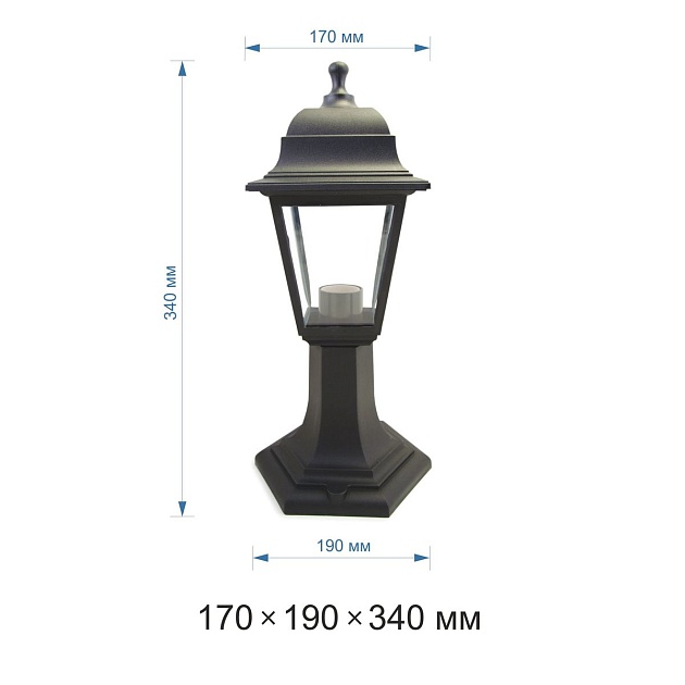 Уличный светильник Apeyron Оскар 11-12чер Фото № 2