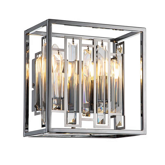 Настенный светильник Indigo Valzer 12001/2W Chrome V000065 изображение 1 Настенный светильник Indigo Valzer 12001/2W Chrome V000065 Фото № 1