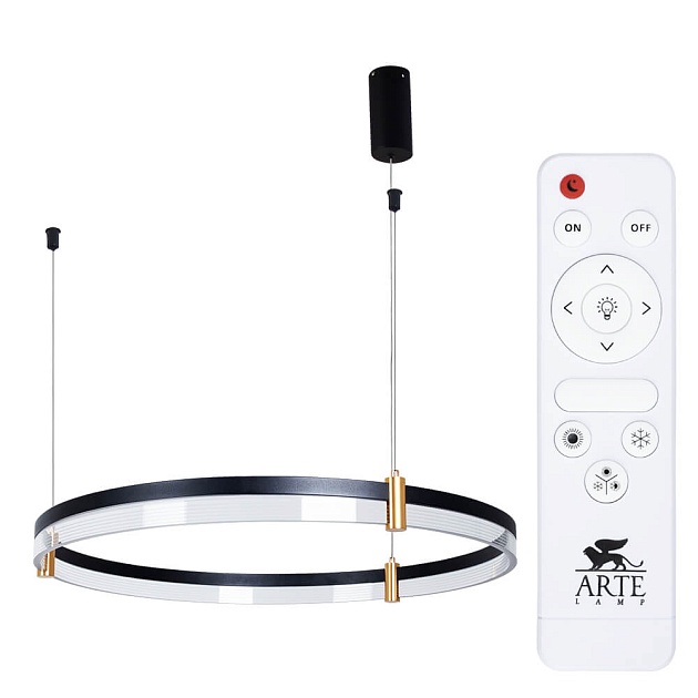 Подвесной светодиодный светильник Arte Lamp Mercury A2184SP-1BK изображение 1 Подвесной светодиодный светильник Arte Lamp Mercury A2184SP-1BK Фото № 1