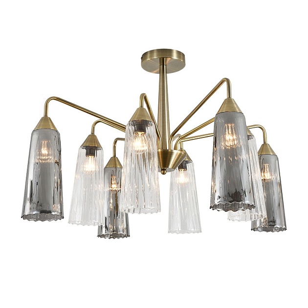 Потолочная люстра Indigo Campana 13028/8R Brass V000510 изображение 4 Потолочная люстра Indigo Campana 13028/8R Brass V000510 Фото № 4