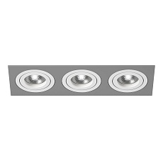 Комплект из светильника и рамки Lightstar Intero 16 (217539+217606+217606+217606) i539060606