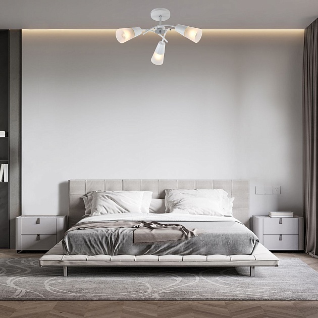 Потолочная люстра Escada Calla 1109/3P White изображение 4 Потолочная люстра Escada Calla 1109/3P White Фото № 4