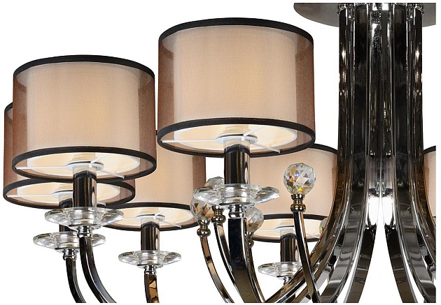 Потолочная люстра iLamp America 88049/10 CR Фото № 3