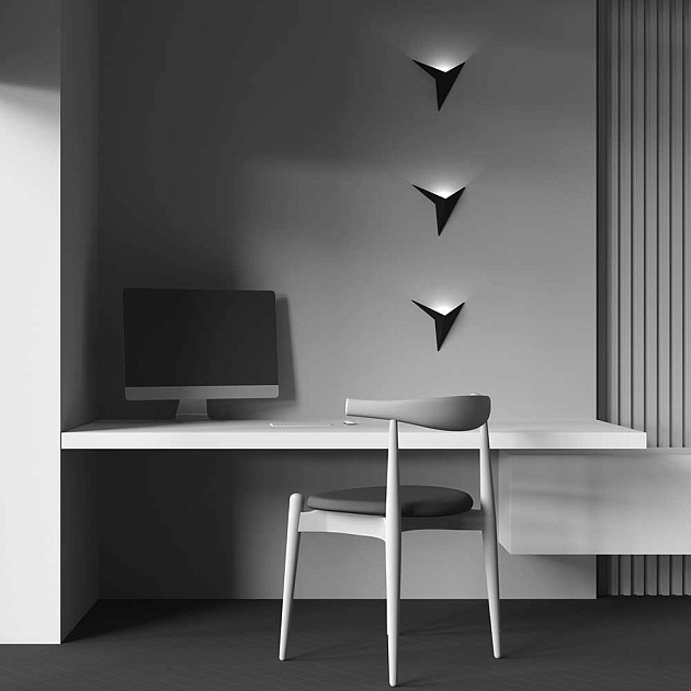 Настенный светодиодный светильник Maytoni Trame C808WL-L3B Фото № 9