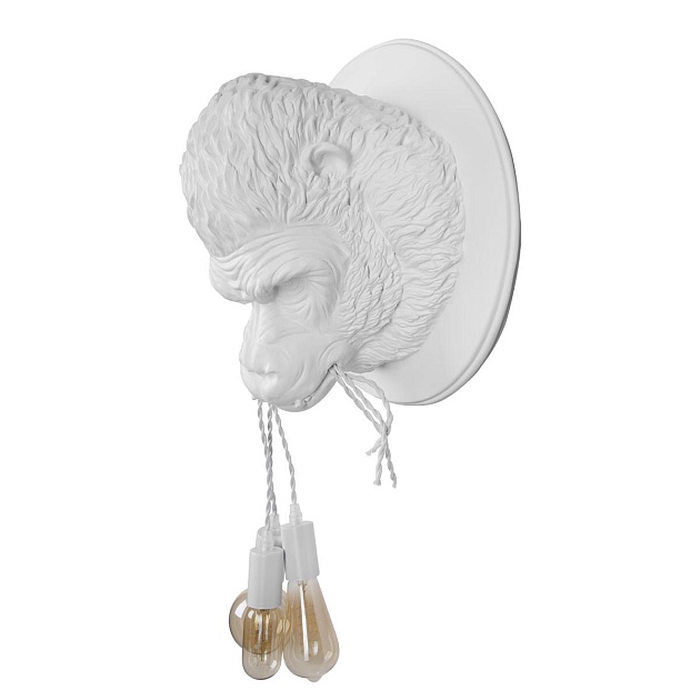 Настенный светильник Loft IT Gorilla 10178 White Фото № 3