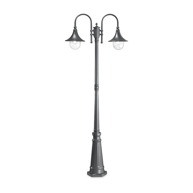 Садово-парковый светильник Ideal Lux Cima PT2 Antracite 246833 Фото № 1
