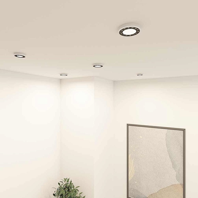 Встраиваемый светильник Denkirs DUAL DK2441-WB Фото № 2