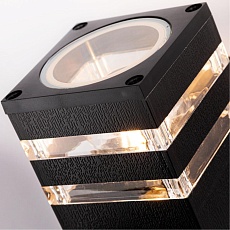 Уличный настенный светильник Arte Lamp Hadar A4421AL-1BK 1