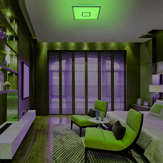 Потолочный светодиодный светильник Citilux Старлайт Смарт CL703AK50G Фото № 9