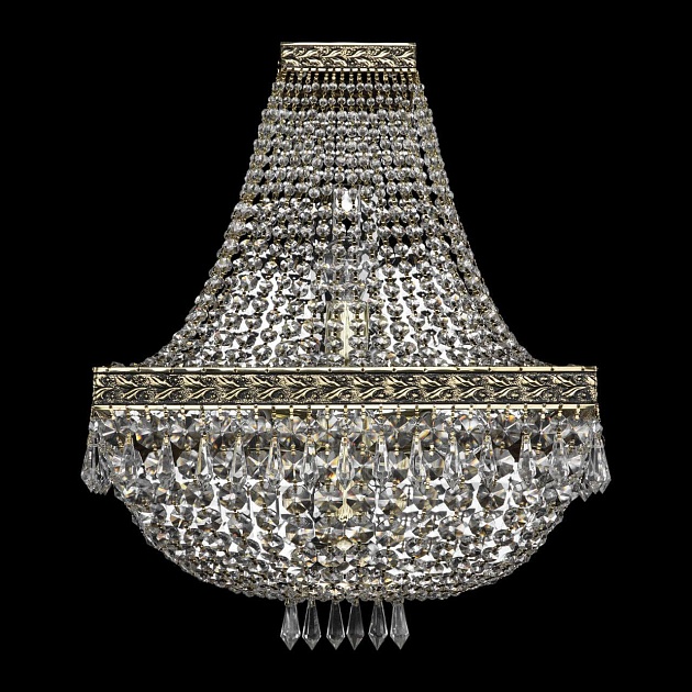 Настенный светильник Bohemia Ivele 19272B/H1/35IV GB Фото № 1