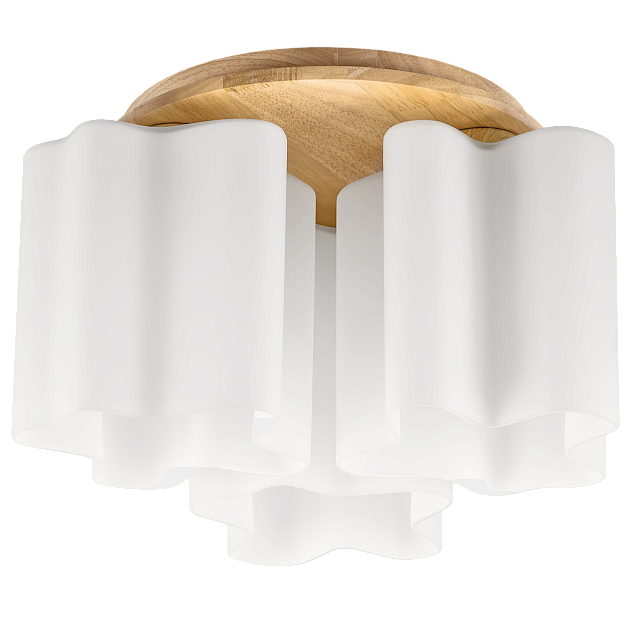 Потолочная люстра Lightstar Nubi Legno 802035 изображение 5 Потолочная люстра Lightstar Nubi Legno 802035 Фото № 5