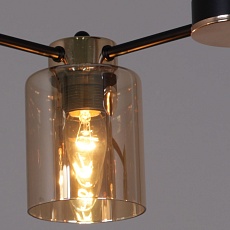 Потолочная люстра Reluce 01606-0.3-04 BK+FGD 2