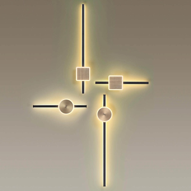 Настенный светодиодный светильник Odeon Light Hightech Stilo 4256/12WL изображение 6 Настенный светодиодный светильник Odeon Light Hightech Stilo 4256/12WL Фото № 6