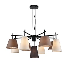 Подвесная люстра Indigo Abbinare 13032/9P Black V000535 3