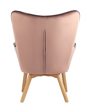 Кресло Stool Group Манго велюр розовый MANCO HLR-34 4