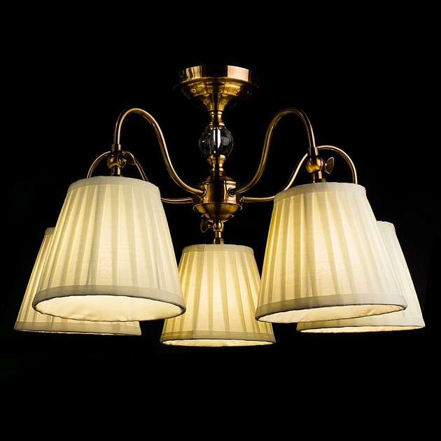 Потолочная люстра Arte Lamp Seville A1509PL-5PB изображение 2 Потолочная люстра Arte Lamp Seville A1509PL-5PB Фото № 2