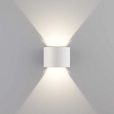 Уличный настенный светодиодный светильник Elektrostandard 1518 Techno LED Blade белый a038830 5