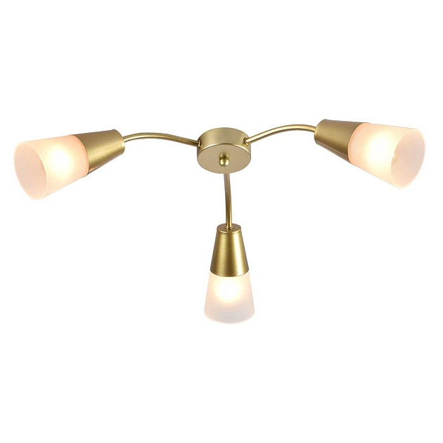 Потолочная люстра Escada Aquilegia 1100/3P Gold изображение 1 Потолочная люстра Escada Aquilegia 1100/3P Gold Фото № 1