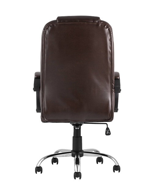 Кресло руководителя TopChairs Atlant коричневое D-430 brown Фото № 3