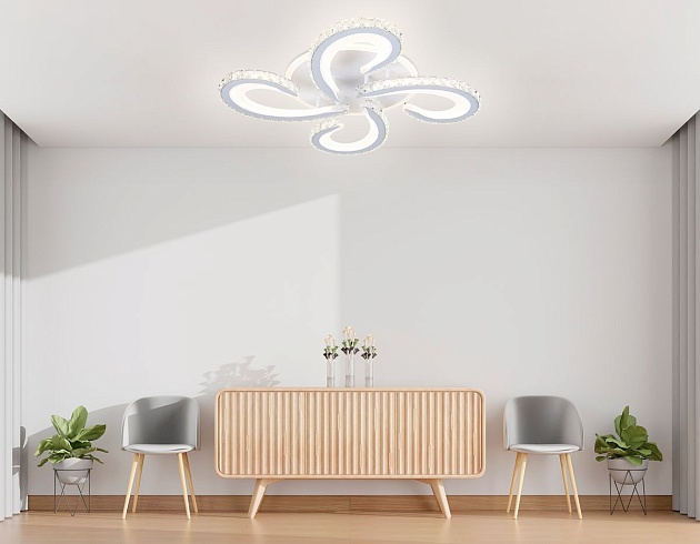Потолочная светодиодная люстра Ambrella light Acrylica Ice FA1702 изображение 10 Потолочная светодиодная люстра Ambrella light Acrylica Ice FA1702 Фото № 10