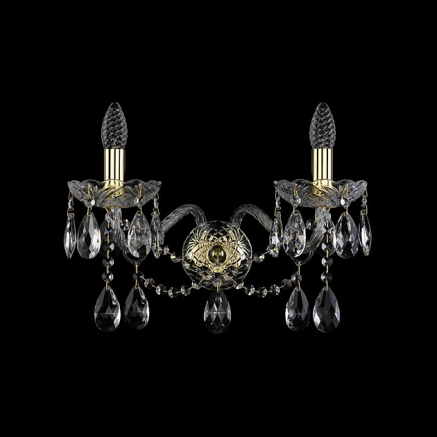 Бра Bohemia Ivele 1413B/2/200/XL G Фото № 1