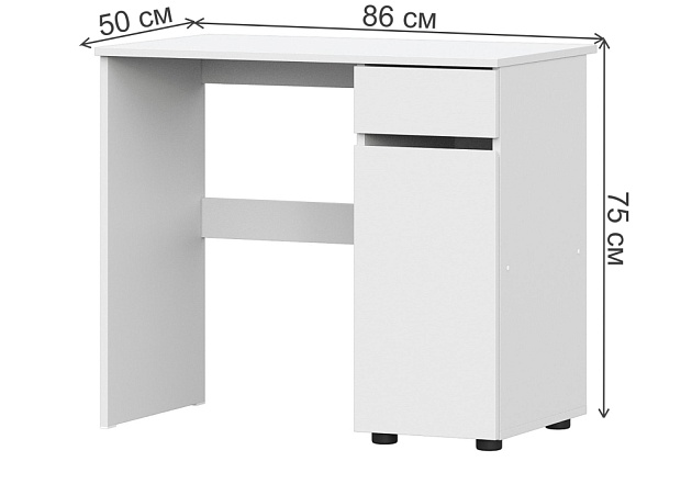 Письменный стол Woodville Валенсия 536238 изображение 4 Письменный стол Woodville Валенсия 536238 Фото № 4