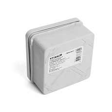 Коробка разветвительная 2х компонентная HF EBX40-48-67, 80*80*40мм, 8 вводов, IP67, серая (GE42435) 49197 1