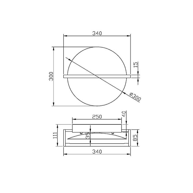 Бра Maytoni Mira MOD279WL-L14G3K Фото № 6