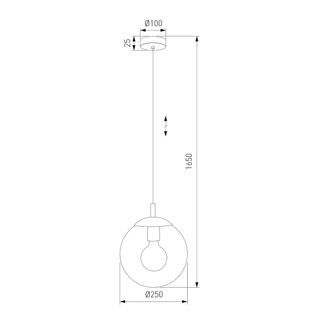 Подвесной светильник TK Lighting 3266 Esme Фото № 2