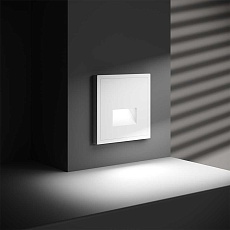 Подсветка светодиодная встраиваемая Voltum S70, (белый матовый) VLS070602 1